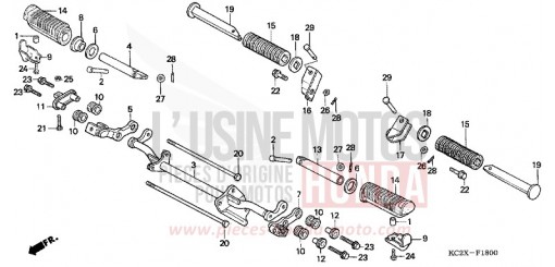 MARCHE CM125CX de 1999